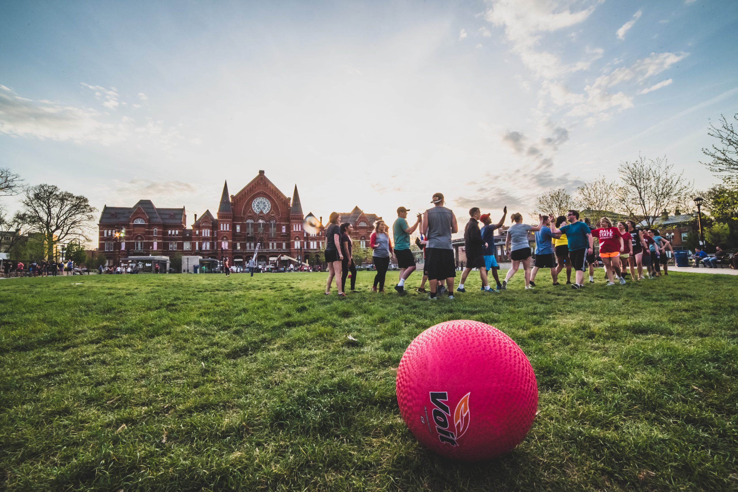 Kickball in Washington Park