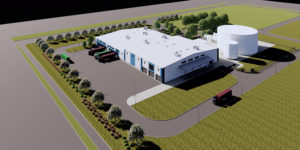 Rendering of Divert, Inc.'s, Turlock, California, facility