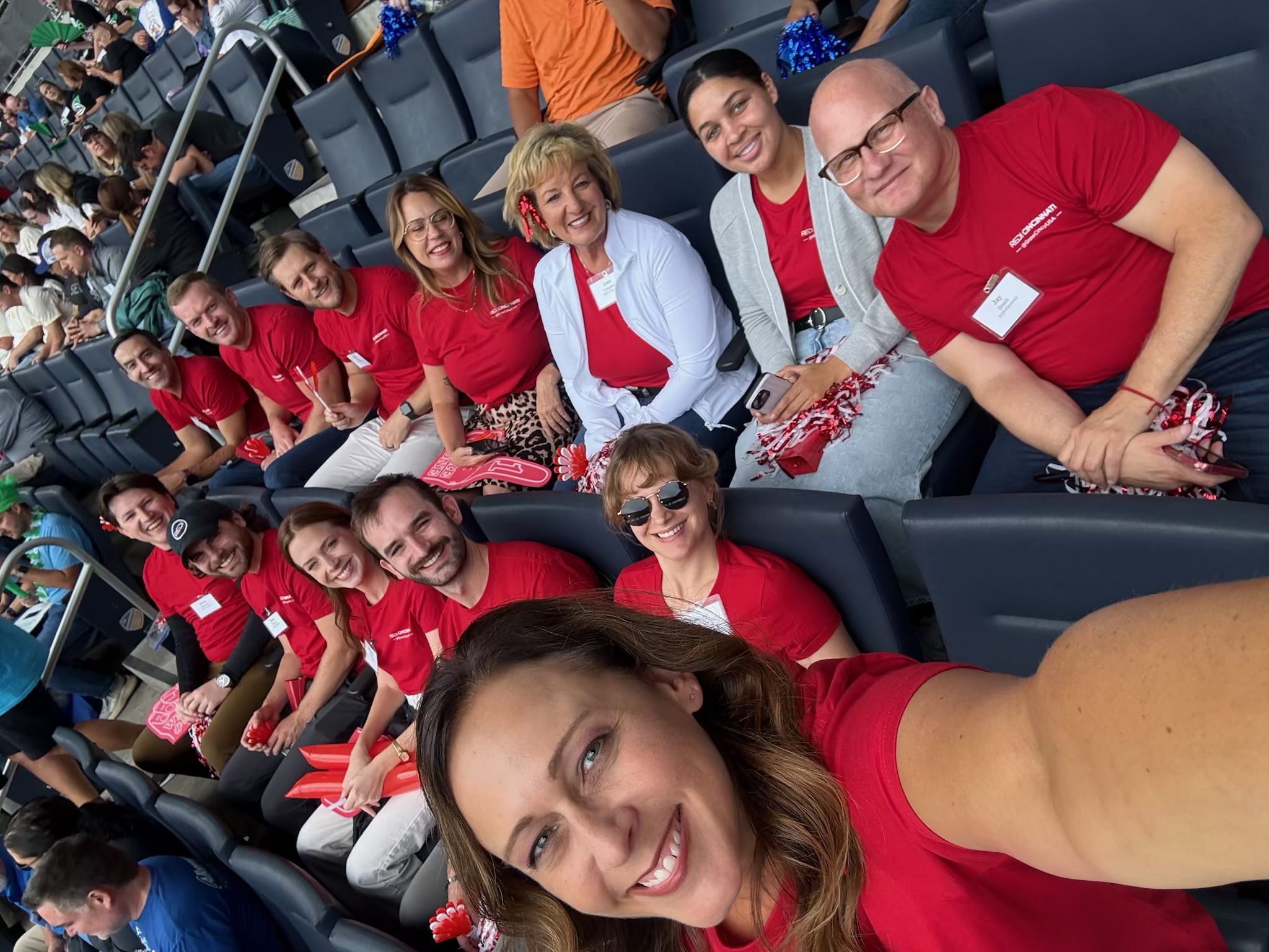 REDI cincinnati employees smiling for a photo